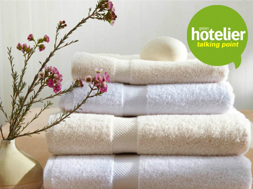 Picture of towels and flower